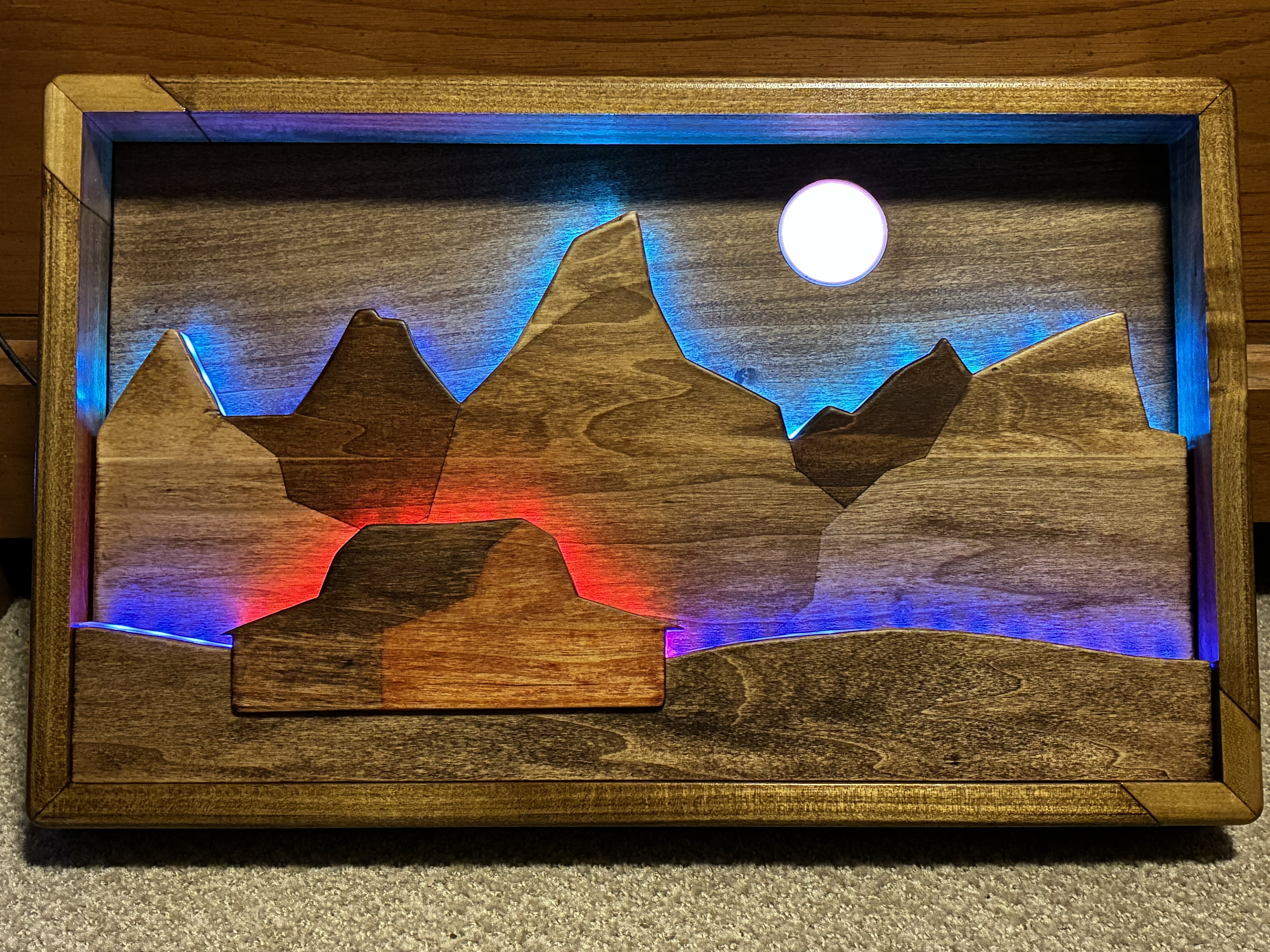 Mountain Light Box image